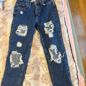 BDG Urban Outfitters High-Rise Blue Jeans